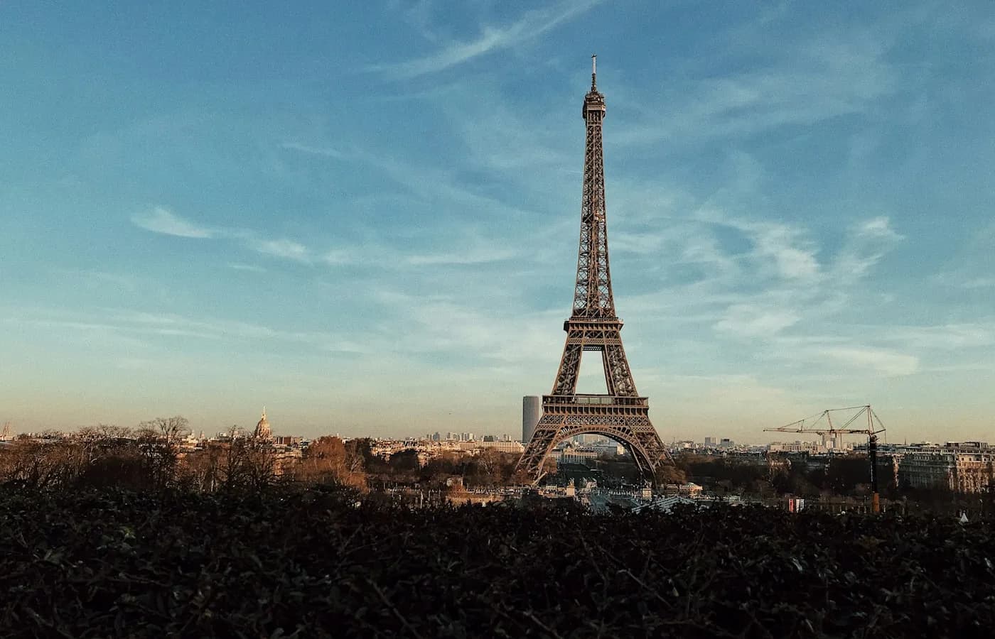 Vue de la Tour Eiffel depuis le 15e arrondissement