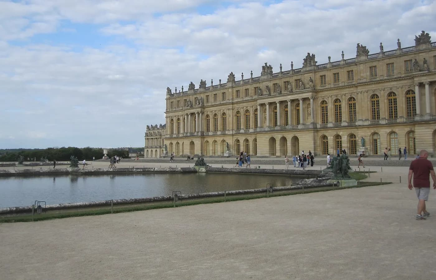 Château de Versailles, façade côté jardins — Versailles
