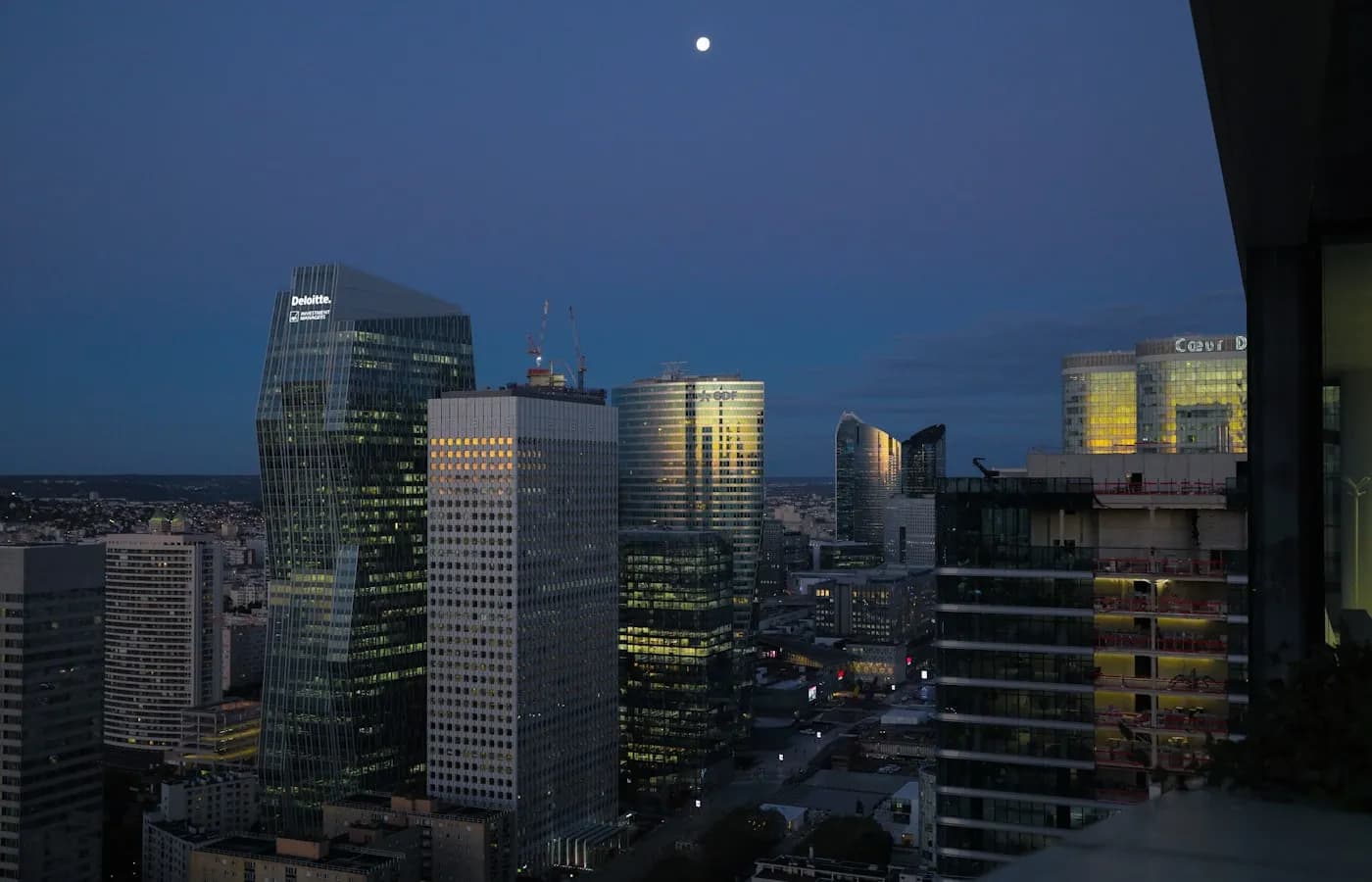 La Défense vue de Courbevoie